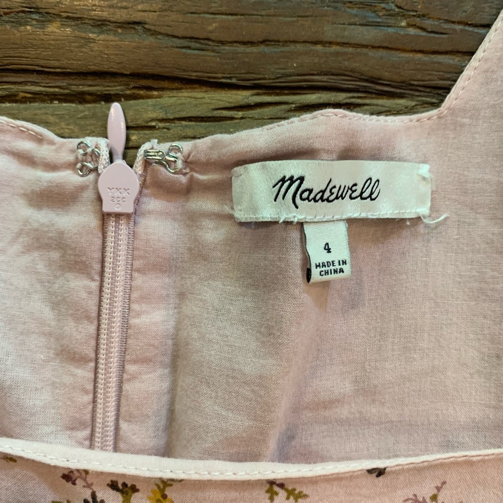Floral Pink Dress by Madewell (size 4) 🌷🌷🌷🌷🌷🌷🌷🌷🌷